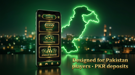 Main screen of Gameistan PKR Game.version.slots low budget pk page for PK players